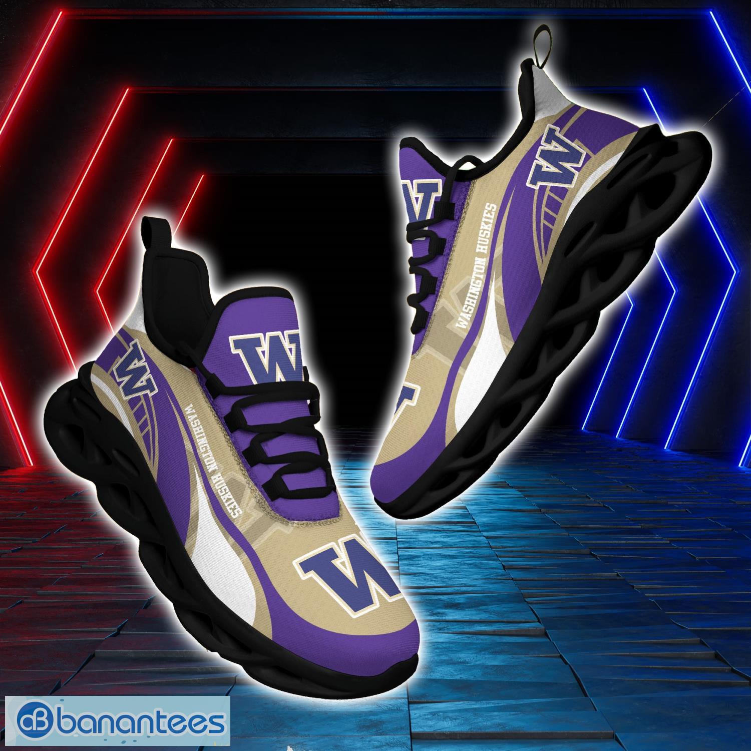 Washington Huskies Sneakers Max Soul Sneakers Sport Gift For Men And Women - Washington Huskies Sneakers Max Soul Trending Summer 51190_5