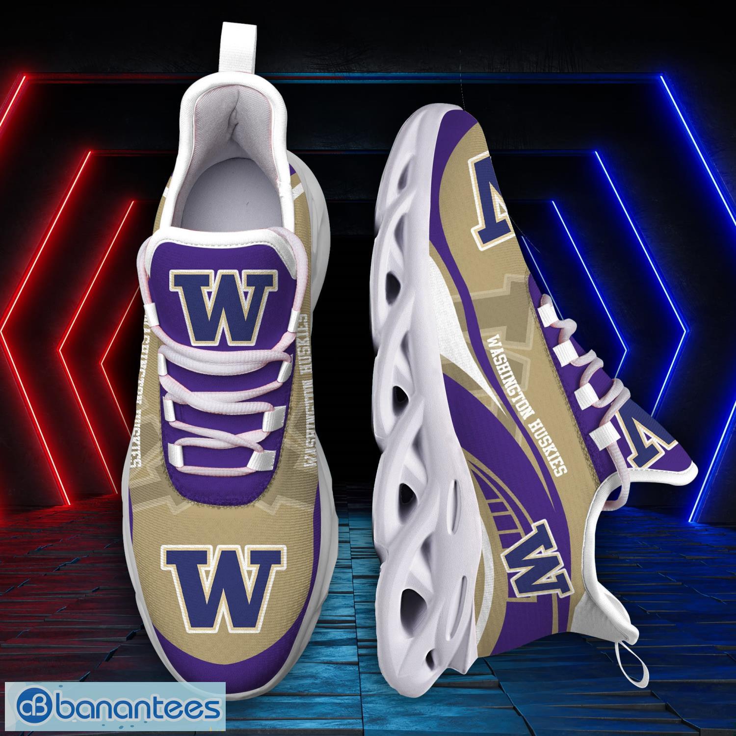 Washington Huskies Sneakers Max Soul Sneakers Sport Gift For Men And Women - Washington Huskies Sneakers Max Soul Trending Summer 51190_4