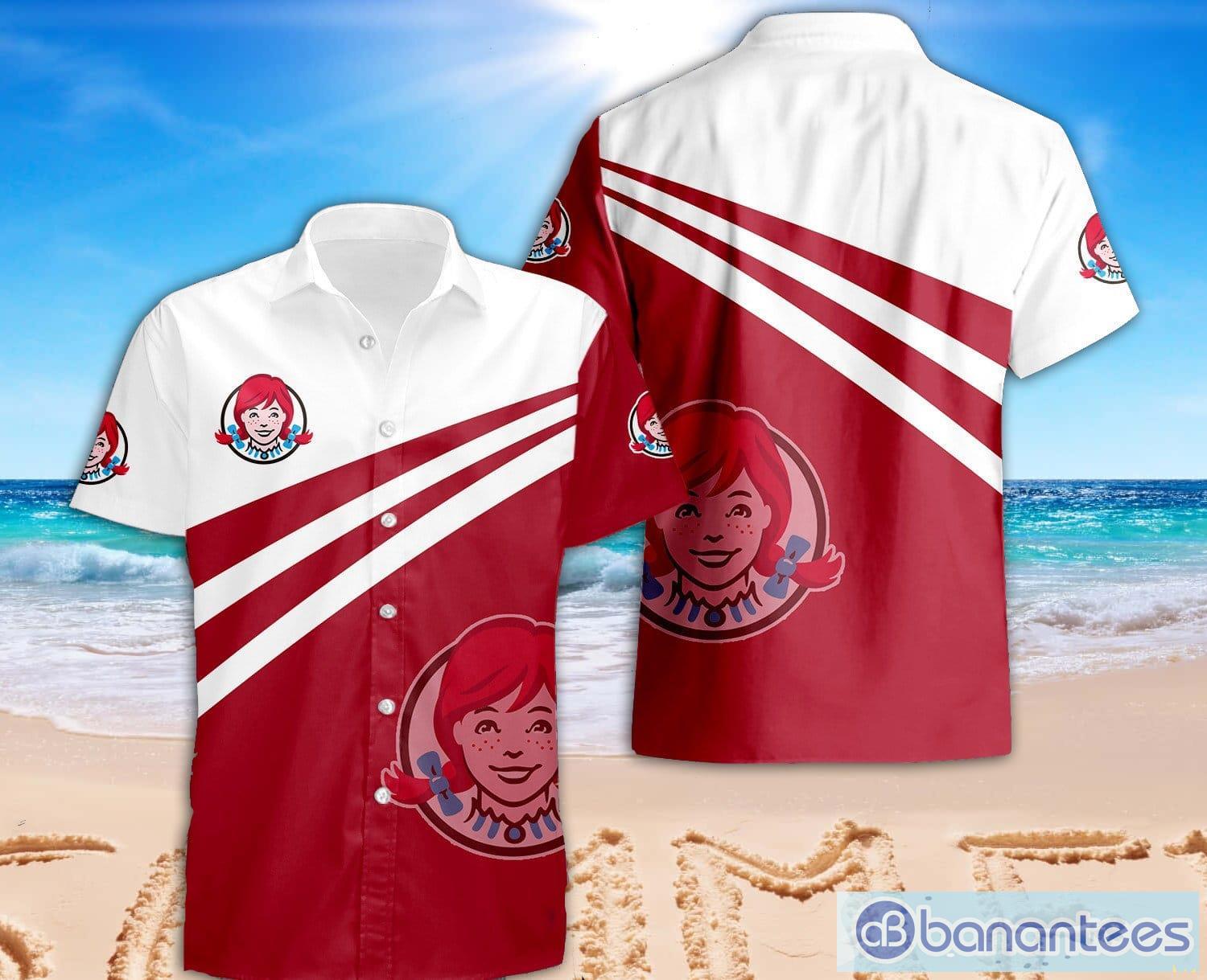 wendy's Hawaiian Shirt 3D Printed New Trend Summer Vacation Gift Product Photo 1