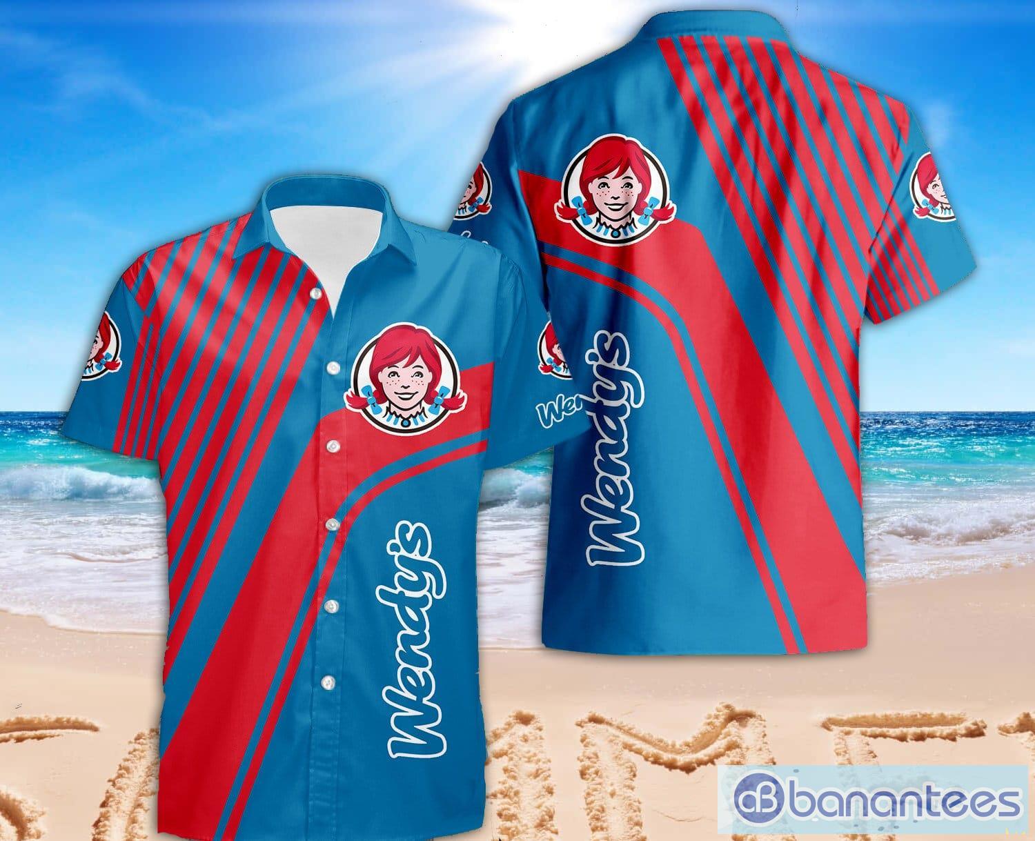 wendy's Hawaiian Shirt New Trend Holiday Summer Beach Gift Product Photo 1
