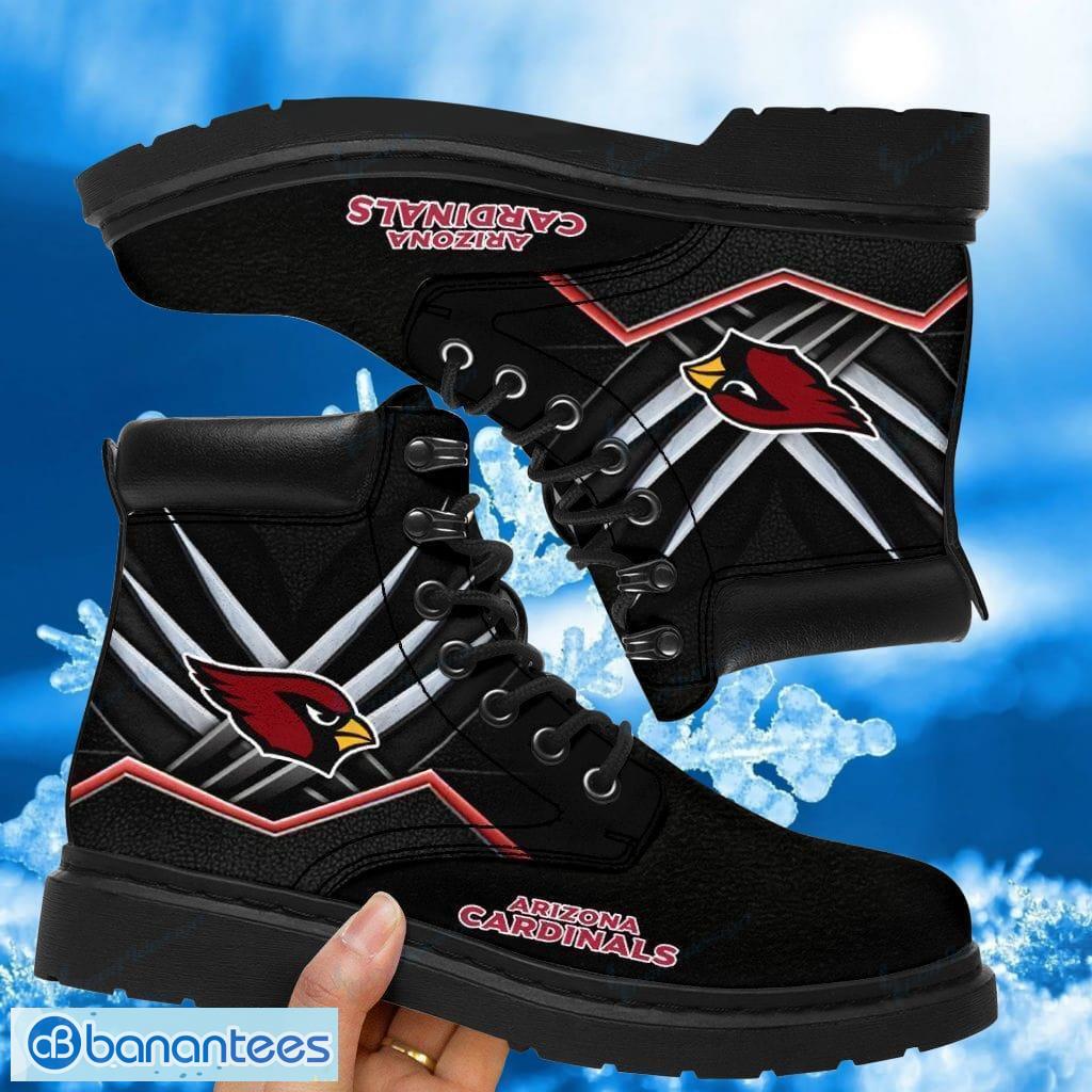 Arizona Cardinals Boots 251 Vegan Leather Custom Timboot Shoes Product Photo 1