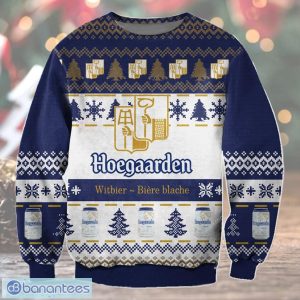 Hoegaarden 3D Ugly Christmas Sweater Christmas Gift Product Photo 1