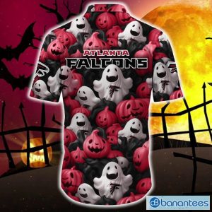 Atlanta Falcons Skull Diamon Halloween Hawaiian Shirt For Fans