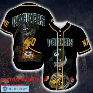 Green Bay Packers-NFL BASEBALL JERSEY CUSTOM NAME AND NUMBER Best