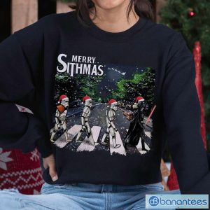 Merry Sithmas Road Walking Sweatshirt, Christmas Vacation Shirt, Christmas Party Gifts Product Photo 1