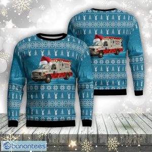 Foxwall Ems Fox Chapel, Pennsylvania Christmas Aop Ugly Sweater Family Gift Product Photo 1