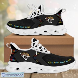 Jacksonville Jaguars Autism Max Soul Shoes Sneakers Running Shoes Product Photo 2