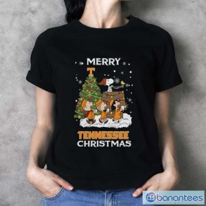 Tennessee Volunteers Snoopy Family Christmas Shirt - Ladies T-Shirt