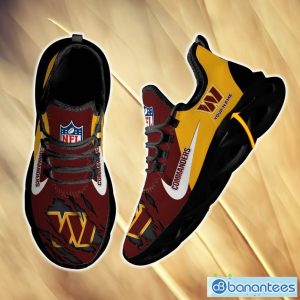 Washington Commanders Footwear For Fans Custom Name Max Soul Sneakers New Gift Men And Women Clunky Shoes - Washington Commanders Chunky Shoes_4