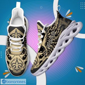 New Orleans Saints Sneakers  New orleans saints logo, Saints gear, Sneakers  nike air max