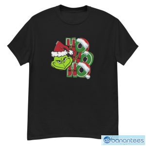 Ho Ho Ho Merry Christmas Grinch T-Shirt Funny Grinch Xmas T-Shirt - G500 Men’s Classic T-Shirt
