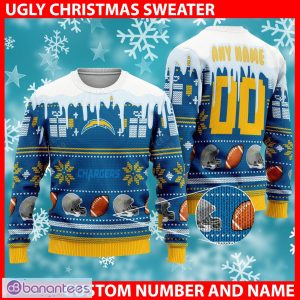 Los Angeles Chargers NFL FOOTBALL XMAS HOLIDAY Size Small Ugly Christmas  Sweater