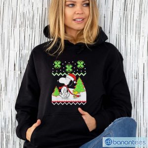 Peanuts santa Snoopy Snoopy Christmas shirt - Unisex Hoodie