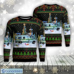 Eureka, Nevada, Eureka County Emergency Medical Service Aop Ugly Sweater Family Gift Product Photo 1