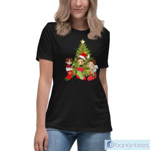 Ag3RMpoA merry christmas tree supernatural characters chibi t shirt 4 300x300 image Merry Christmas Tree Supernatural Characters Chibi T-Shirt - Women's Relaxed Short Sleeve Jersey Tee