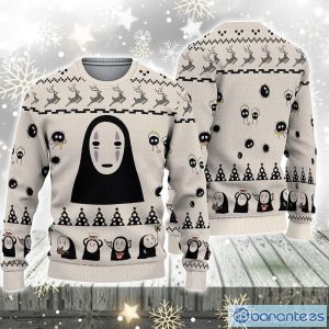 Kaonashi No Face So Cute Ugly Sweater Christmas Christmas Gift For Men And Women Party Holiday Product Photo 1