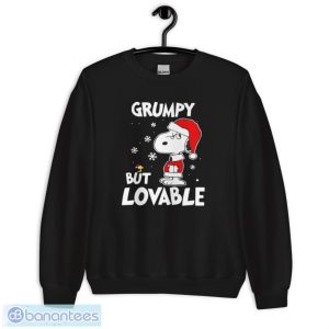 Snoopy Santa Grumpy But Lovable Christmas shirt - Unisex Crewneck Sweatshirt