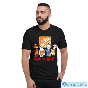 Horror Movie Characters Chibi The Home Depot Trick Or Treat Halloween Vintage T-Shirt - Short Sleeve T-Shirt