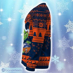 NFL Denver Broncos Grinch Cold Ugly Christmas Sweater For Men Women - NFL Denver Broncos Grinch Cold Ugly Christmas Sweater For Men Women Photo 5
