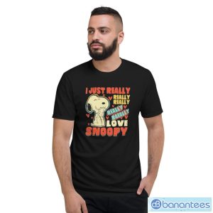 I Just Really Really Really Really Love Snoopy T-Shirt - Short Sleeve T-Shirt