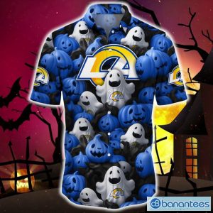 Custom Number And Name Los Angeles Rams Skull Halloween Baseball Jersey  Unisex - Banantees