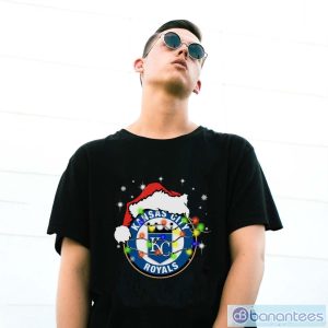 Santa Hat Texas Kansas City Royals Christmas Shirt - G500 Gildan T-Shirt