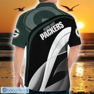Green Bay Packers Paradise 3D Hawaiian Shirt Best For Fans Beach Gift For Men And Women - Green Bay Packers Primary Logo 3D Print Button Shirt_5