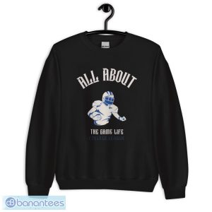 All About The Game Life College League T Shirt, Christmas Sweatshirt - 18000 Unisex Heavy Blend Crewneck Sweatshirt