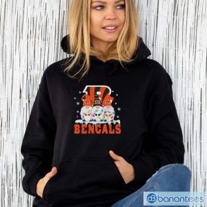 Cincinnati Bengals Football Gnomes Christmas 2023 Shirt - Unisex Hoodie