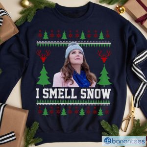 I Smell Snow Ugly Christmas Sweatshirt, Lorelai Christmas Shirt Xmas Unisex Gift Product Photo 1