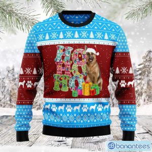 HoHoHo German Shepherd Ugly Christmas Sweater Gift For Holiday Product Photo 2