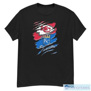 Kansas City Chiefs And Kansas City Royals Football Shirt - G500 Men’s Classic T-Shirt