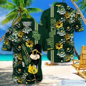 Baylor Bears Hawaiian Shirt Mickey Love Surfing Trending Summer Gift Product Photo 1