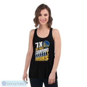 Golden State Warriors Champions NBA 2022 Shirt - Women's Flowy Racerback Tank