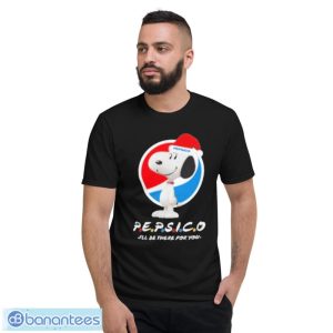 Santa Snoopy Pepsico I’ll be there for you Christmas shirt - Short Sleeve T-Shirt