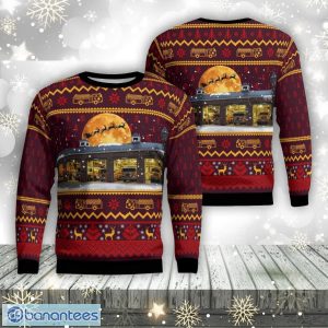 Freeport, Maine, Freeport Firerescue Aop Ugly Sweater Family Gift Product Photo 1