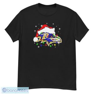 Baltimore Ravens Santa Hat Christmas Shirt - G500 Men’s Classic T-Shirt