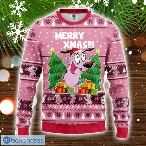Couage The Cowardly Ugly Christmas Sweater Amazing Gift Cute Christmas Gift Product Photo 1