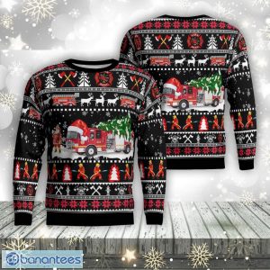 Fort Montgomery, New York, Fort Montgomery Fire District Aop Ugly Sweater Family Gift Product Photo 1