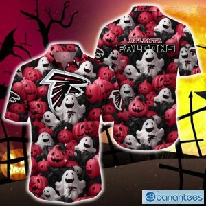 Atlanta Falcons Pumpskin Monster Halloween 3D All Over Printed Shirts