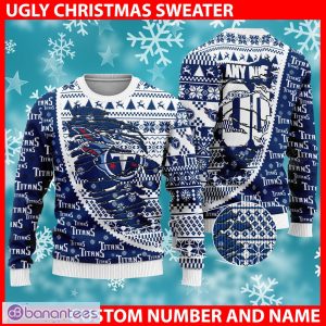 Tennessee Titans Fans Reindeer Comfort Ugly Christmas Sweater -  Freedomdesign