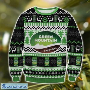 Green Mountain 3D Ugly Christmas Sweater Christmas Gift Product Photo 1