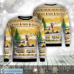 Erie, Pennsylvania, Harborcreek Volunteer Fire Department Aop Ugly Sweater Family Gift Product Photo 1