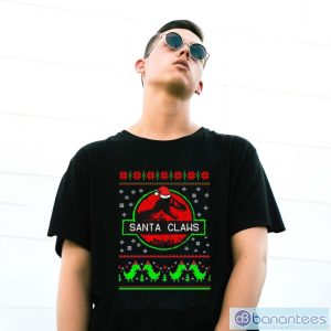 Jurassic Park Ugly Christmas Sweater Jurassic Park Christmas Sweatshirt - G500 Gildan T-Shirt
