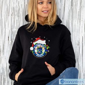 Santa Hat Texas Kansas City Royals Christmas Shirt Christmas Gift - Unisex Hoodie