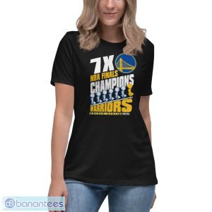 Golden State Warriors Champions NBA 2022 Shirt - Women's Relaxed Short Sleeve Jersey Tee