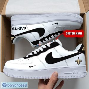 New Orleans Saints NFL Teams Custom Name Air Force 1 Sneakers For Men And Women Fans Gift All Over Printed - New Orleans Saints NFL Teams Custom Name Air Force 1 Sneakers_1