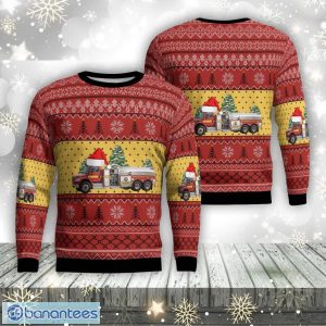 Florida Jacksonville Fire And Rescue Department Ugly Sweater 3d Xmas Gift Product Photo 1