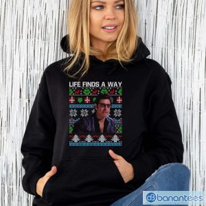 TuS8PtOv life finds a way ugly christmas sweatshirt ian malcolm chrismtas shirt 4 300x300 image Life Finds A Way Ugly Christmas Sweatshirt, Ian Malcolm Chrismtas Shirt - Unisex Hoodie