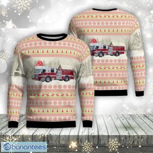 Fairfax, Virginia, Fairfax County Fire & Rescue Department Aop Ugly Sweater Family Gift Product Photo 1